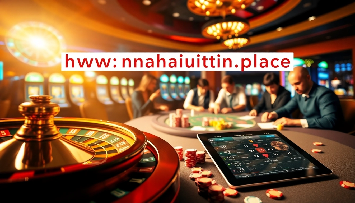 Experience the thrill of gambling at https://nhacaiuytin.place/ with exciting poker, roulette games, and vibrant casino excitement.