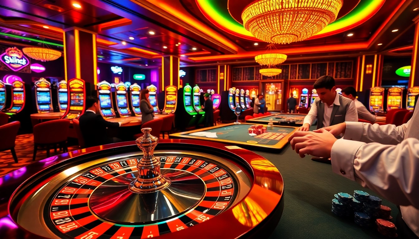 Experience the thrill of gambling at https://shbets.net/ with vibrant casino tables, roulette wheels, and action-packed games.